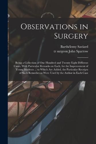 Cover image for Observations in Surgery