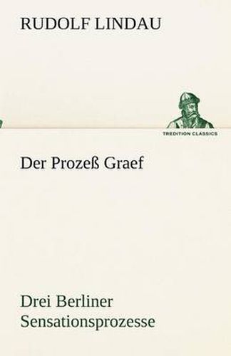 Cover image for Der Prozess Graef