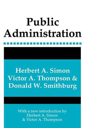 Cover image for Public Administration