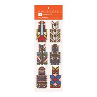 Cover image for Frank Lloyd Wright Designs Magnetic Bookmarks