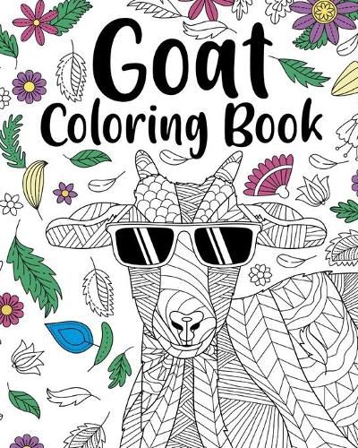 Cover image for Goat Coloring Book
