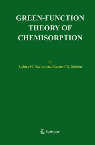 Cover image for Green-Function Theory of Chemisorption