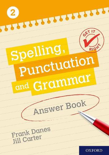 Cover image for Get It Right: KS3; 11-14: Spelling, Punctuation and Grammar Answer Book 2