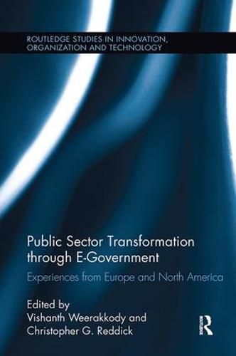 Cover image for Public Sector Transformation through E-Government: Experiences from Europe and North America