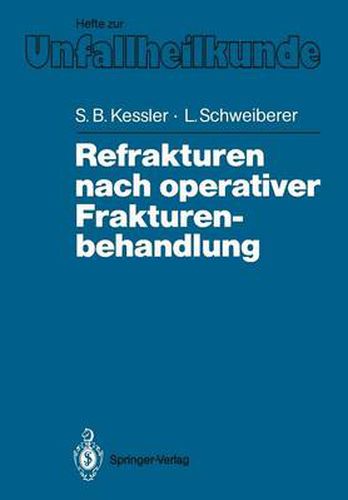 Cover image for Refrakturen Nach Operativer Frakturenbehandlung