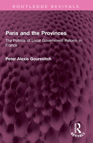 Cover image for Paris and the Provinces