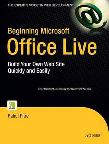 Cover image for Beginning Microsoft Office Live: Build Your Own Web Site Quickly and Easily