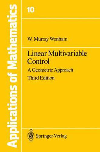Cover image for Linear Multivariable Control: A Geometric Approach