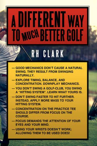 Cover image for A Different Way to (Much) Better Golf