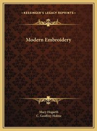 Cover image for Modern Embroidery