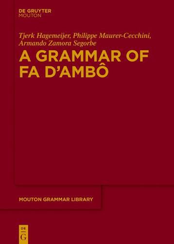 Cover image for A Grammar of Fa d'Ambo