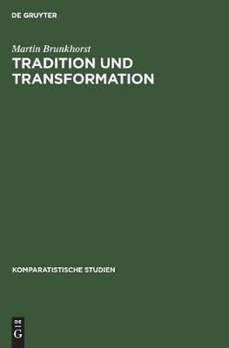 Cover image for Tradition und Transformation