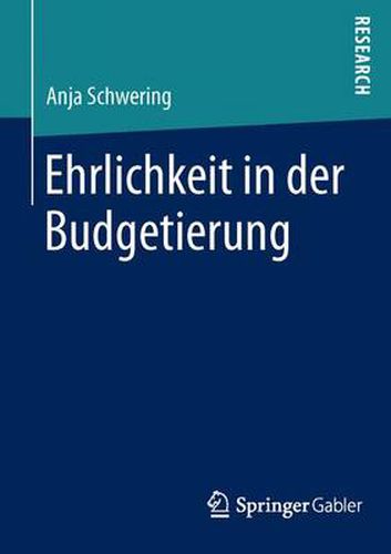 Cover image for Ehrlichkeit in der Budgetierung