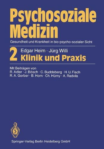 Cover image for Psychosoziale Medizin Gesundheit und Krankheit in Bio-psycho-sozialer Sicht