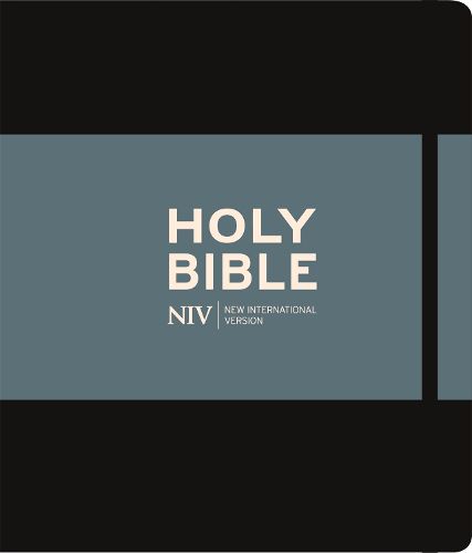 Cover image for NIV Journalling Black Hardback Bible