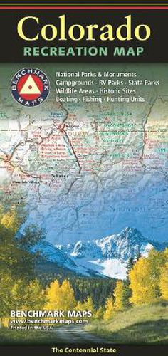 Cover image for Colorado Recreation Map