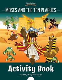 Cover image for Moses and the Ten Plagues Activity Book