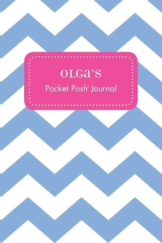 Cover image for Olga's Pocket Posh Journal, Chevron