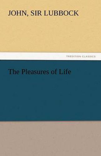 Cover image for The Pleasures of Life