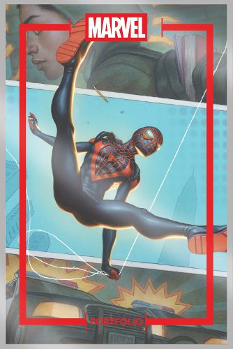 Cover image for The Marvel Portfolio of Dan dos Santos - Spider-verse