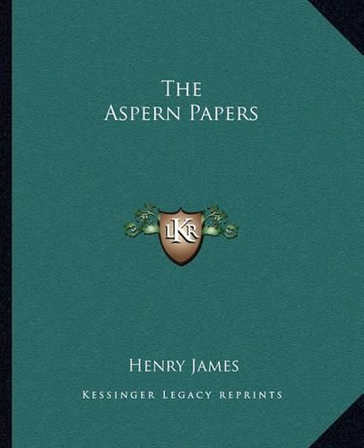 Cover image for The Aspern Papers