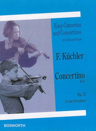 Cover image for Concertino in D Op. 12: 1st and 3rd Position