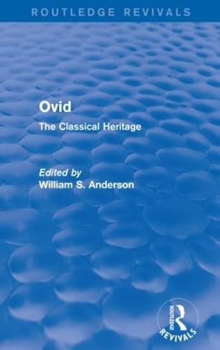 Cover image for Ovid: The Classical Heritage