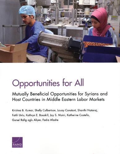 Cover image for Opportunities for All: Mutually Beneficial Opportunities for Syrians and Host Countries in Middle Eastern Labor Markets