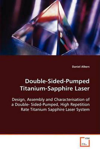 Cover image for Double-Sided-Pumped Titanium-Sapphire Laser