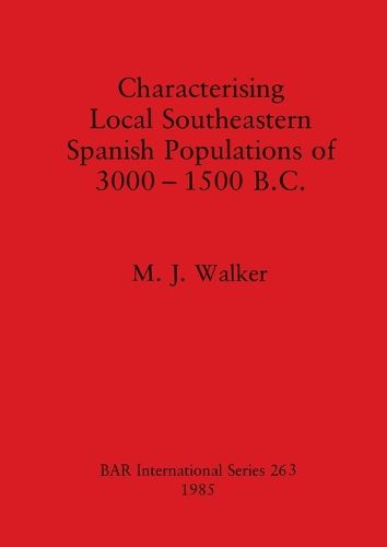 Characterizing Local South-Eastern Spanish Populations