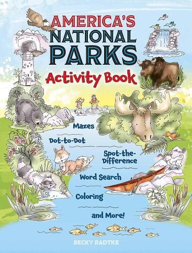 Cover image for America's National Parks Activity Book