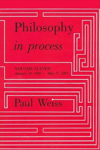 Philosophy in Process: Vol. 11