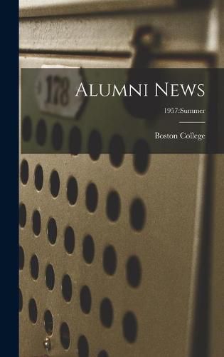 Cover image for Alumni News; 1957: summer