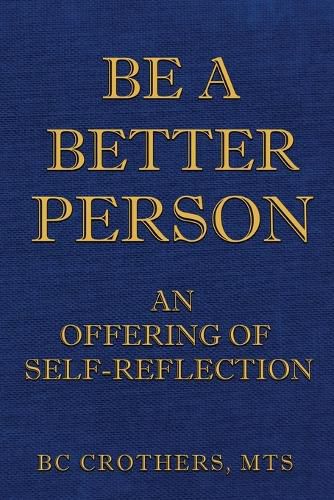 Cover image for Be A Better Person