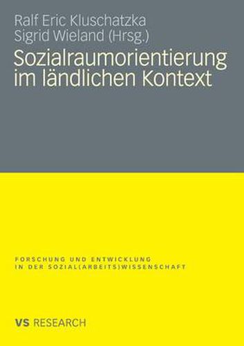 Cover image for Sozialraumorientierung im landlichen Kontext