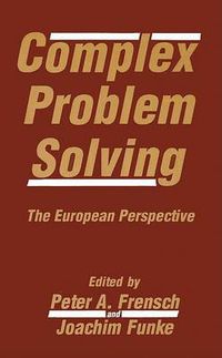 Cover image for Complex Problem Solving: The European Perspective