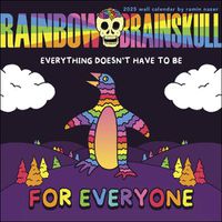 Cover image for Rainbow Brainskull 2025 Wall Calendar