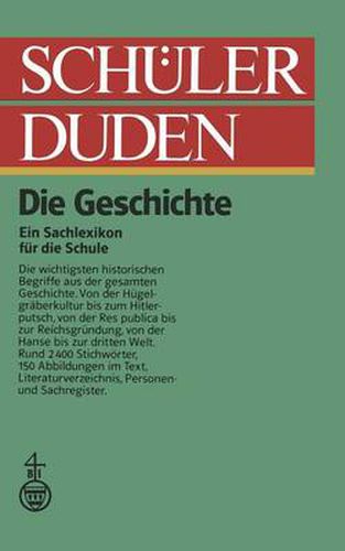 Cover image for Schuler Duden: Die Geschichte