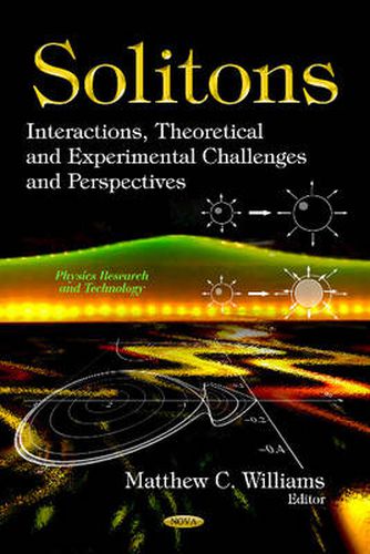 Cover image for Solitons: Interactions, Theoretical & Experimental Challenges & Perspectives