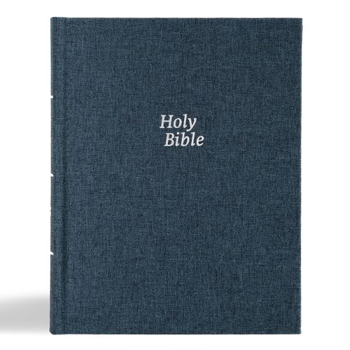 Cover image for CSB Notetaking Bible, Revive Our Hearts Edition, Denim Cloth Over Board