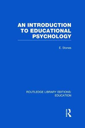 Cover image for An Introduction to Educational Psychology