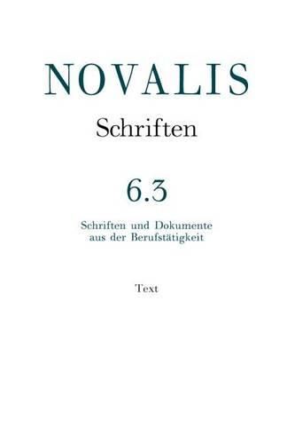 Cover image for Schriften Und Dokumente Aus Der Berufstatigkeit: Text