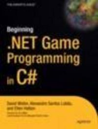 Cover image for Beginning .NET Game Programming in C#