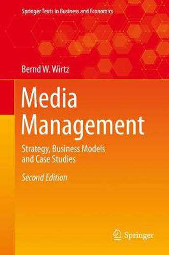 Cover image for Media Management: Strategy, Business Models and Case Studies