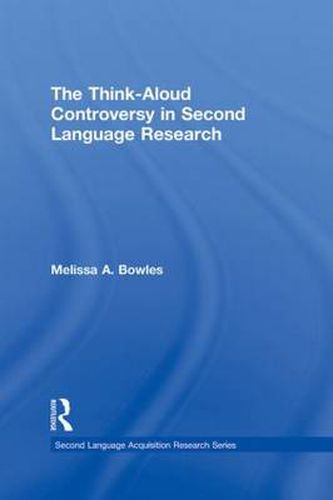 Cover image for The Think-Aloud Controversy in Second Language Research