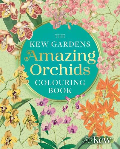 Cover image for The Kew Gardens Amazing Orchids Colouring Book