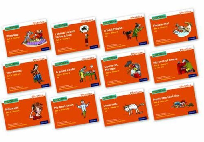 Cover image for Read Write Inc. Phonics: Orange Set 4 Storybooks Mixed Pack of 12