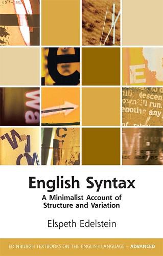 Cover image for English Syntax