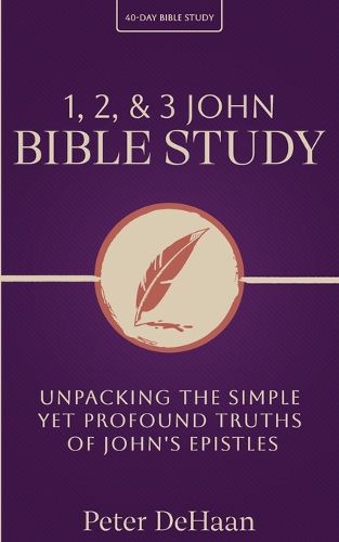 Cover image for 1, 2, & 3 John Bible Study