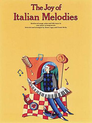 Cover image for The Joy of Italian Melodies: Piano Solo